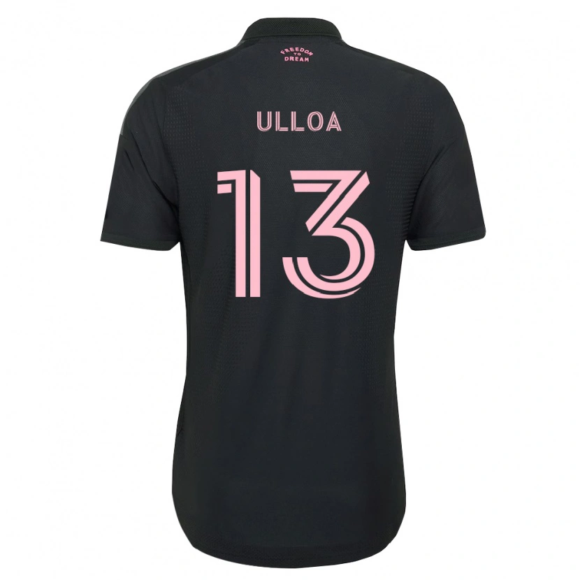 Danxen Enfant Maillot Víctor Ulloa #13 Rose Noir Blanc Tenues Extérieur 2026/27 T-Shirt