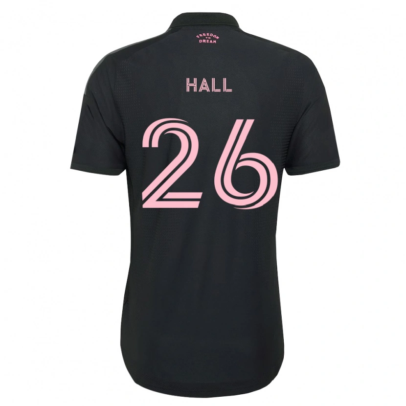 Danxen Enfant Maillot Tyler Hall #26 Rose Noir Blanc Tenues Extérieur 2026/27 T-Shirt