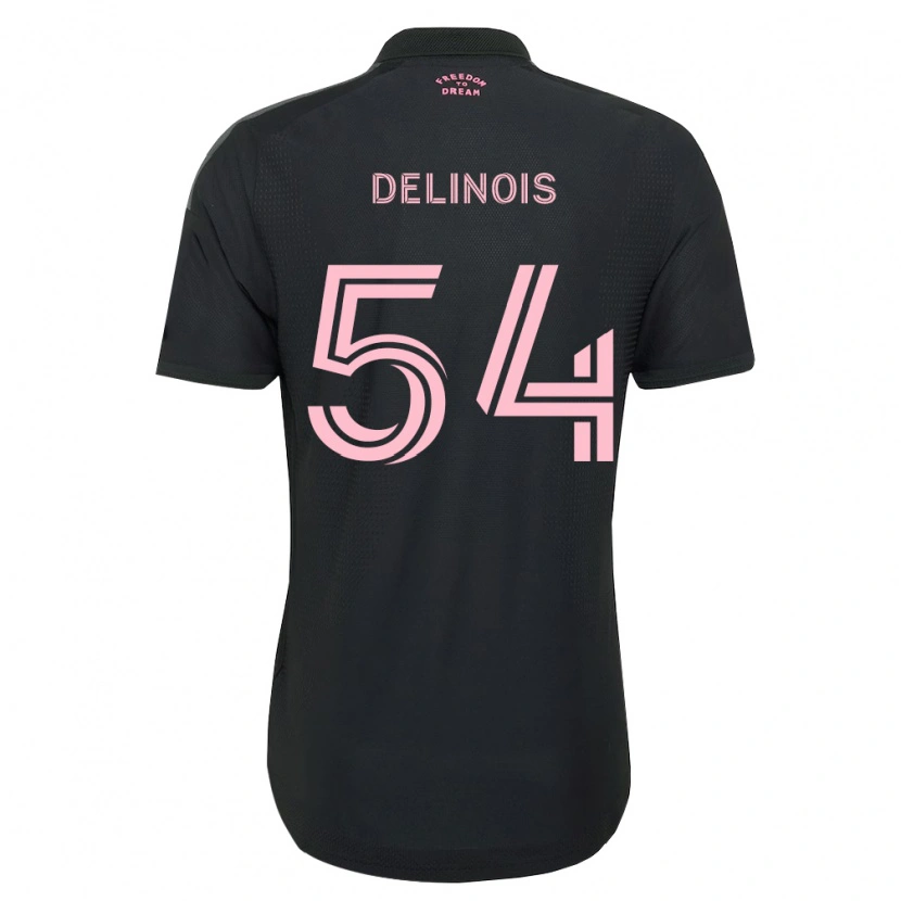 Danxen Enfant Maillot Lovend's Delinois #54 Rose Noir Blanc Tenues Extérieur 2026/27 T-Shirt