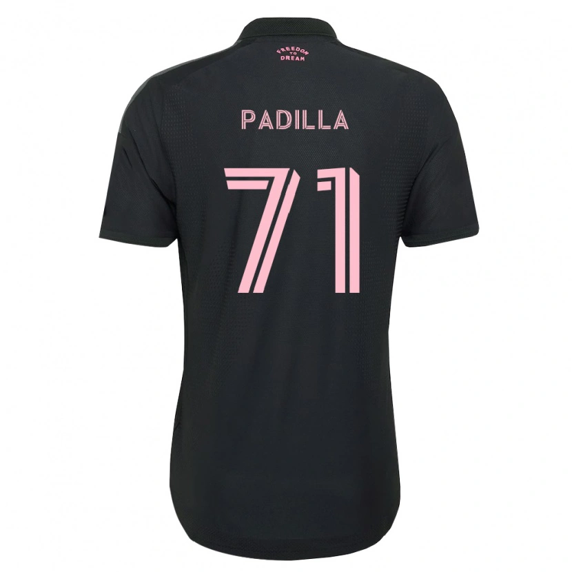 Danxen Enfant Maillot Alexander Padilla #71 Rose Noir Blanc Tenues Extérieur 2026/27 T-Shirt