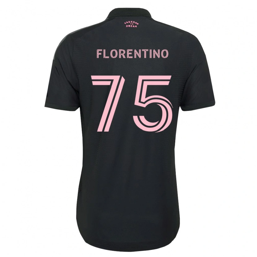 Danxen Enfant Maillot Gabriel Florentino #75 Rose Noir Blanc Tenues Extérieur 2026/27 T-Shirt