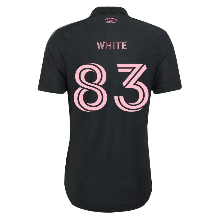 Danxen Enfant Maillot Rondell White #83 Rose Noir Blanc Tenues Extérieur 2026/27 T-Shirt