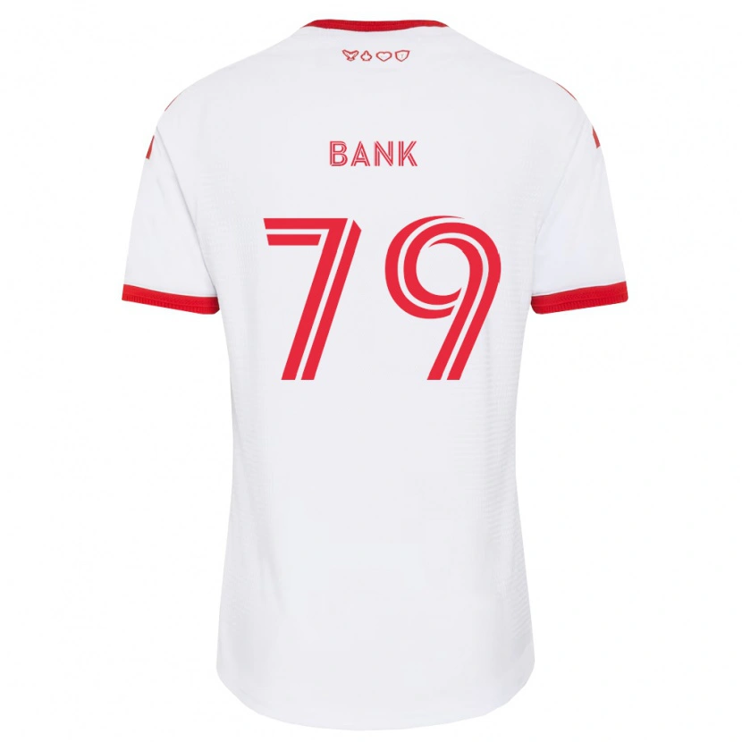 Danxen Enfant Maillot Fletcher Bank #79 Blanc Rouge Noir Tenues Extérieur 2026/27 T-Shirt