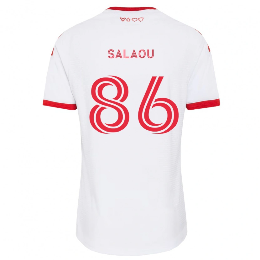 Danxen Enfant Maillot Abundance Salaou #86 Blanc Rouge Noir Tenues Extérieur 2026/27 T-Shirt