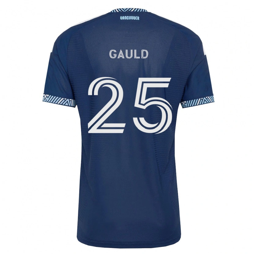 Danxen Enfant Maillot Ryan Gauld #25 Bleu Foncé Blanc Tenues Extérieur 2026/27 T-Shirt