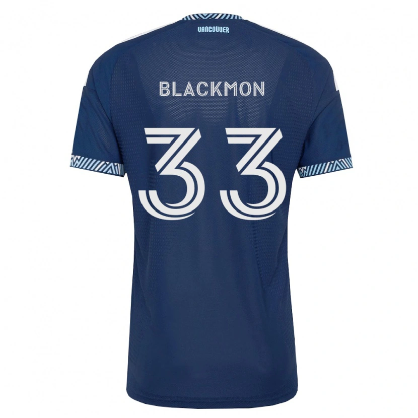 Danxen Enfant Maillot Tristan Blackmon #33 Bleu Foncé Blanc Tenues Extérieur 2026/27 T-Shirt