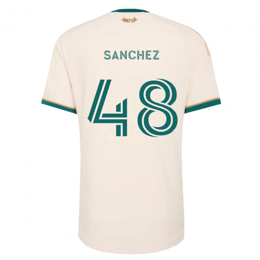 Danxen Enfant Maillot Cooper Sanchez #48 Vert Champagne Tenues Extérieur 2026/27 T-Shirt