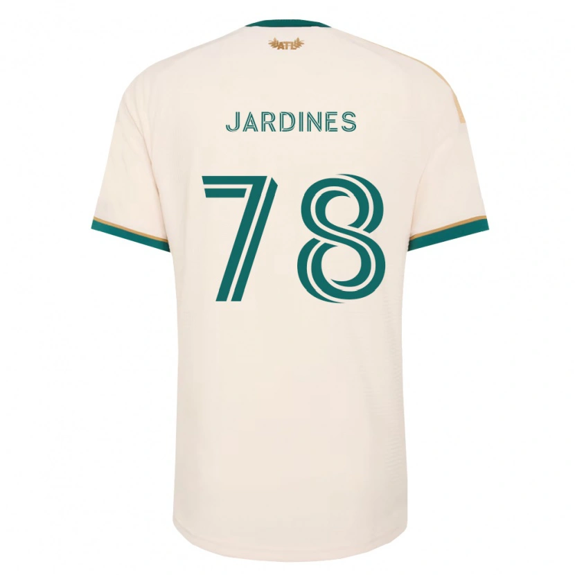 Danxen Enfant Maillot Andrew Jardines #78 Vert Champagne Tenues Extérieur 2026/27 T-Shirt