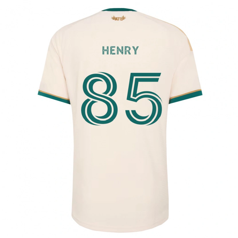 Danxen Enfant Maillot Amir Henry #85 Vert Champagne Tenues Extérieur 2026/27 T-Shirt