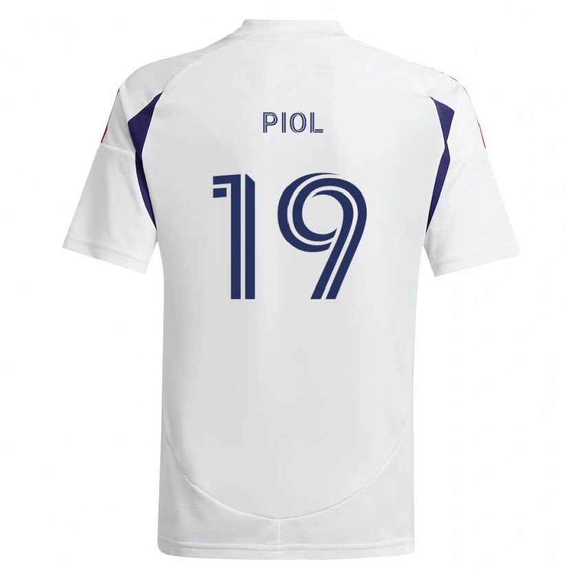Danxen Enfant Maillot Ariath Piol #19 Bleu Royal Rouge Marron Tenues Extérieur 2026/27 T-Shirt