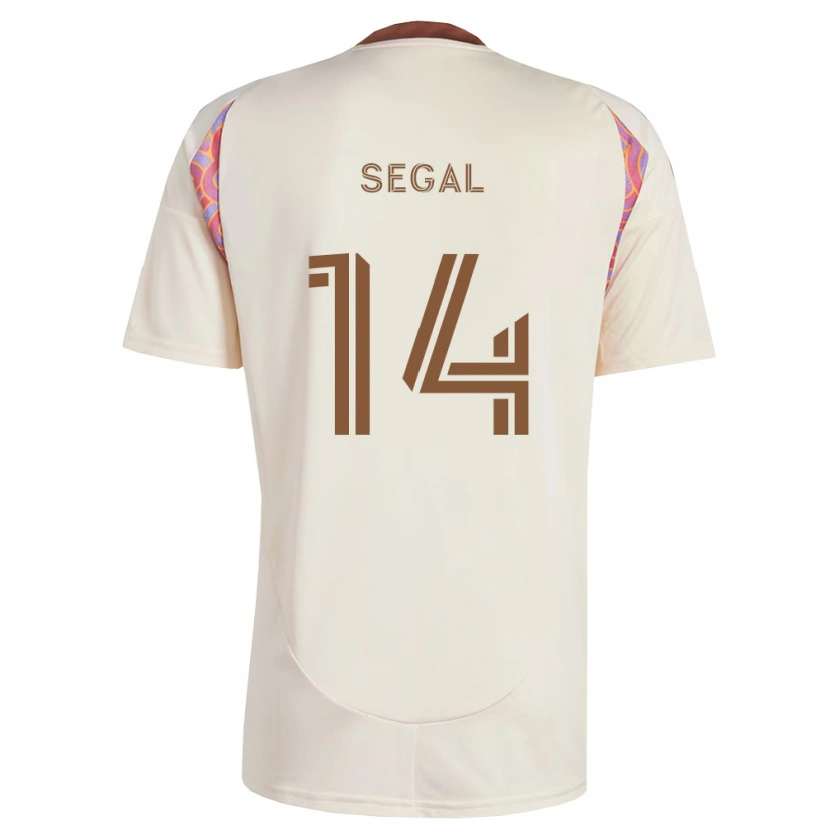 Danxen Enfant Maillot Gabriel Segal #14 Rose Blanc Cassé Tenues Extérieur 2026/27 T-Shirt