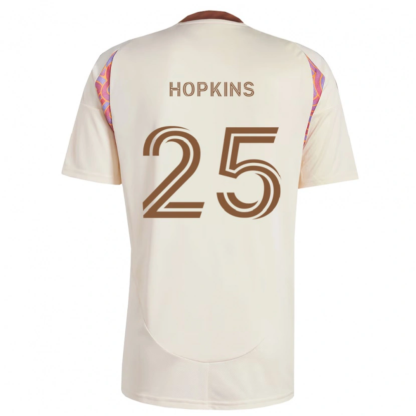 Danxen Enfant Maillot Jackson Hopkins #25 Rose Blanc Cassé Tenues Extérieur 2026/27 T-Shirt