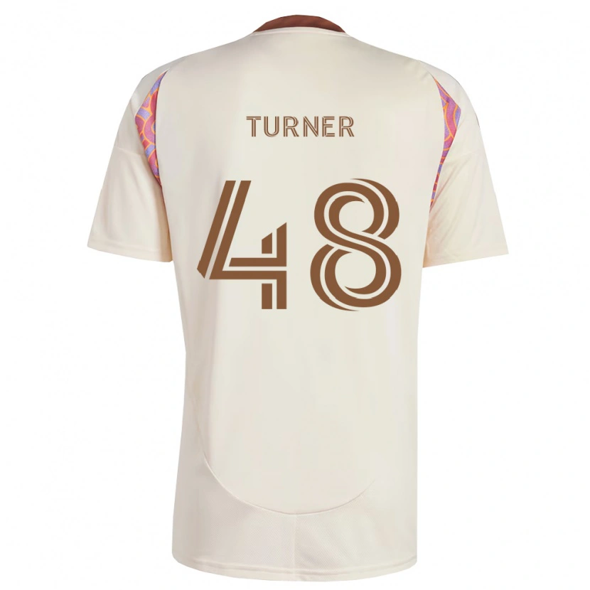 Danxen Enfant Maillot Gavin Turner #48 Rose Blanc Cassé Tenues Extérieur 2026/27 T-Shirt