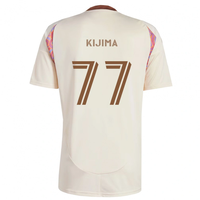 Danxen Enfant Maillot Hosei Kijima #77 Rose Blanc Cassé Tenues Extérieur 2026/27 T-Shirt