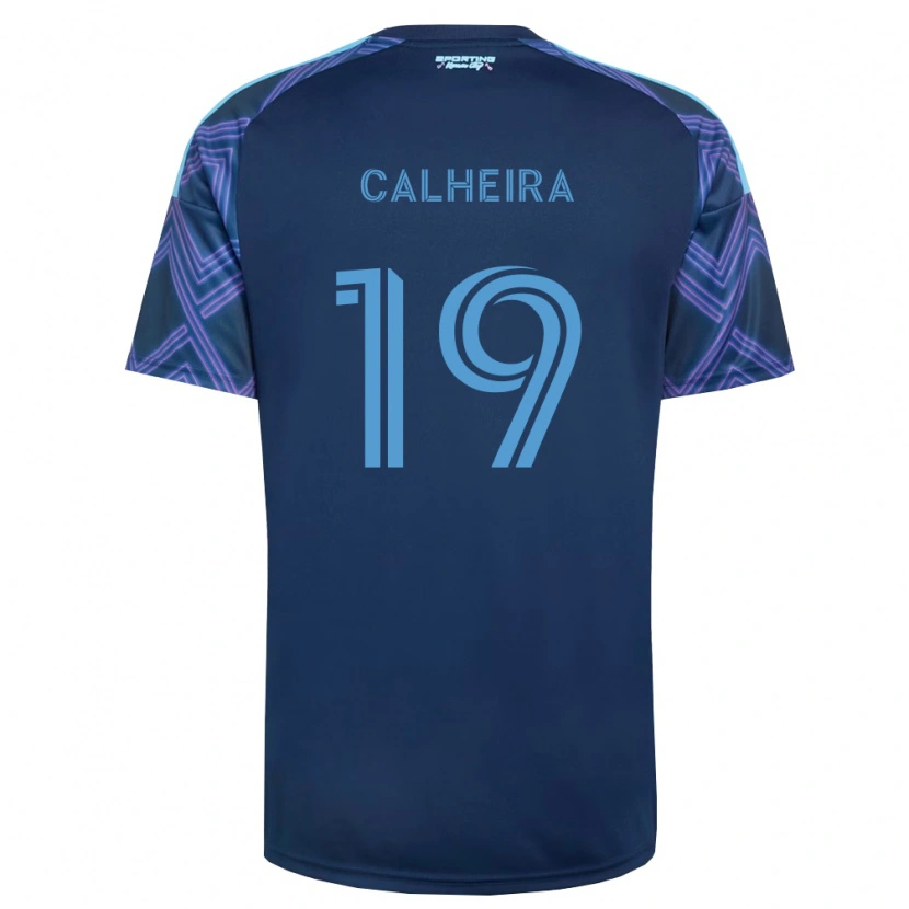 Danxen Enfant Maillot Taylor Calheira #19 Bleu Royal Violet Tenues Extérieur 2026/27 T-Shirt