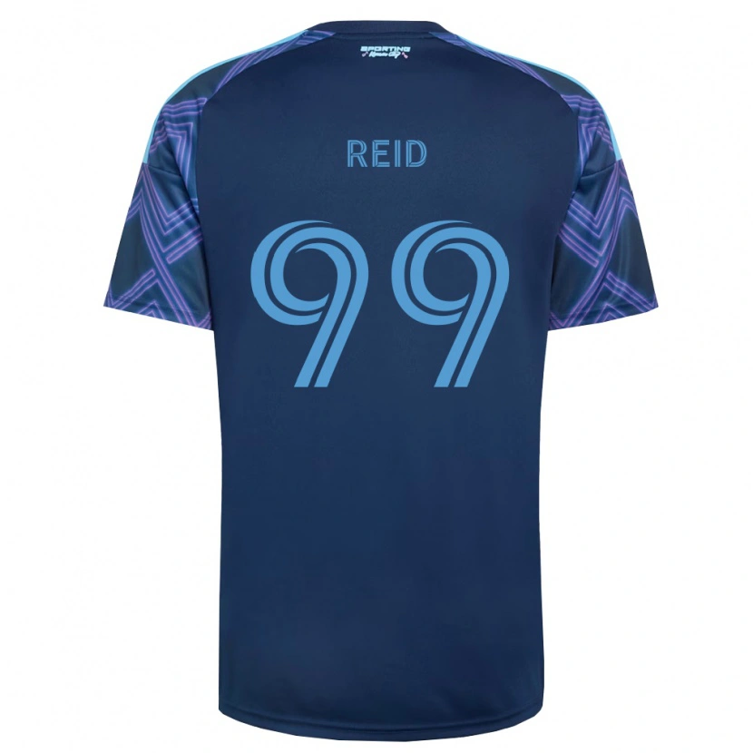 Danxen Enfant Maillot Jayden Reid #99 Bleu Royal Violet Tenues Extérieur 2026/27 T-Shirt