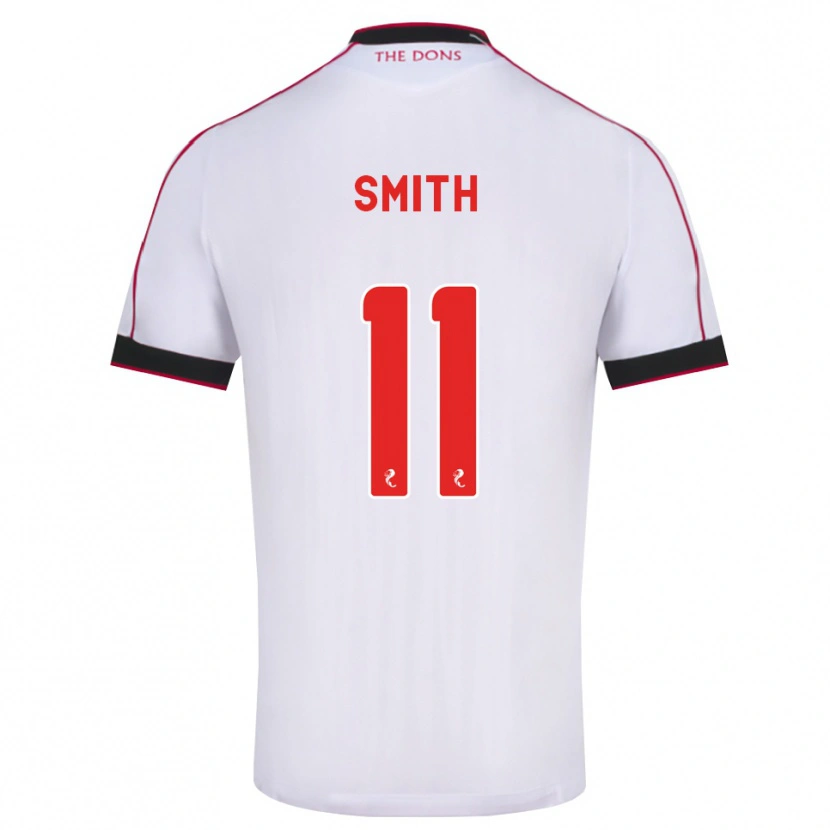 Danxen Enfant Maillot Lewis Smith #11 Noir Rouge Blanc Tenues Extérieur 2026/27 T-Shirt