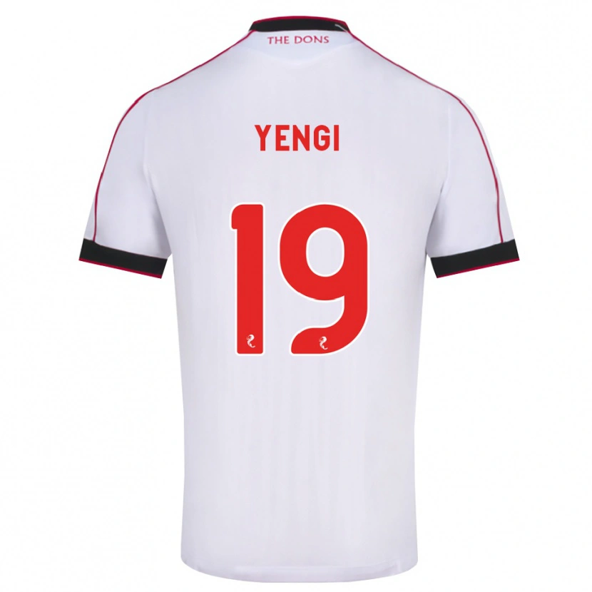 Danxen Enfant Maillot Kusini Yengi #19 Noir Rouge Blanc Tenues Extérieur 2026/27 T-Shirt