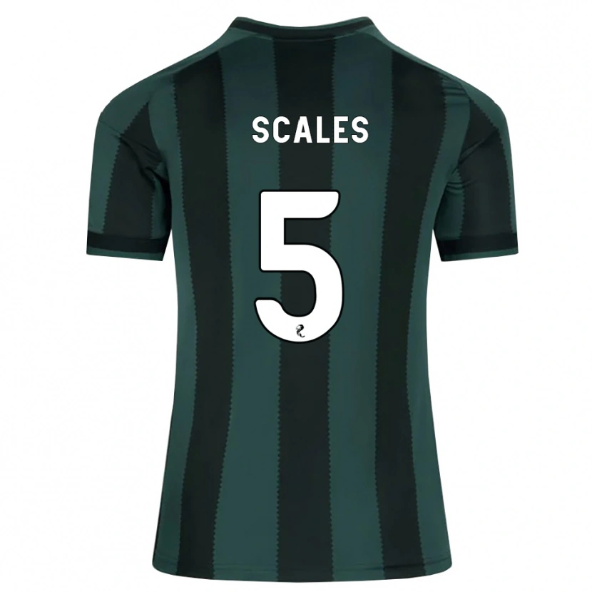 Danxen Enfant Maillot Liam Scales #5 Gris Ardoise Foncé Noir Tenues Extérieur 2026/27 T-Shirt