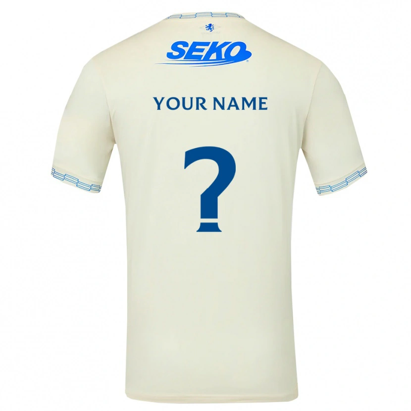 Danxen Enfant Maillot Votre Nom #0 Bleu Ciel Vif Blanc Tenues Extérieur 2026/27 T-Shirt