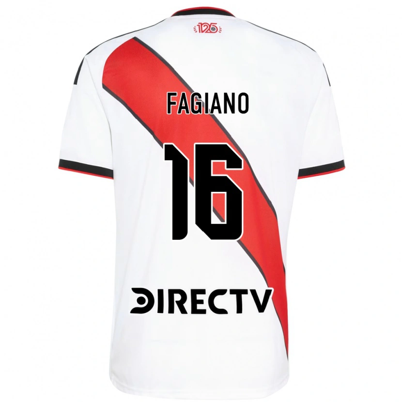 Danxen Homme Maillot Paloma Fagiano #16 Rouge Blanc Noir Tenues Domicile 2026/27 T-Shirt