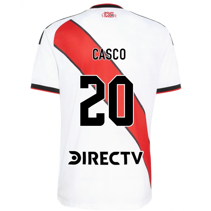Danxen Homme Maillot Milton Casco #20 Rouge Blanc Noir Tenues Domicile 2026/27 T-Shirt