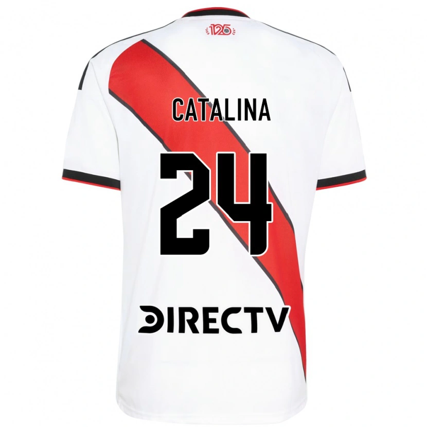 Danxen Homme Maillot Catalina Julia Primo #24 Rouge Blanc Noir Tenues Domicile 2026/27 T-Shirt
