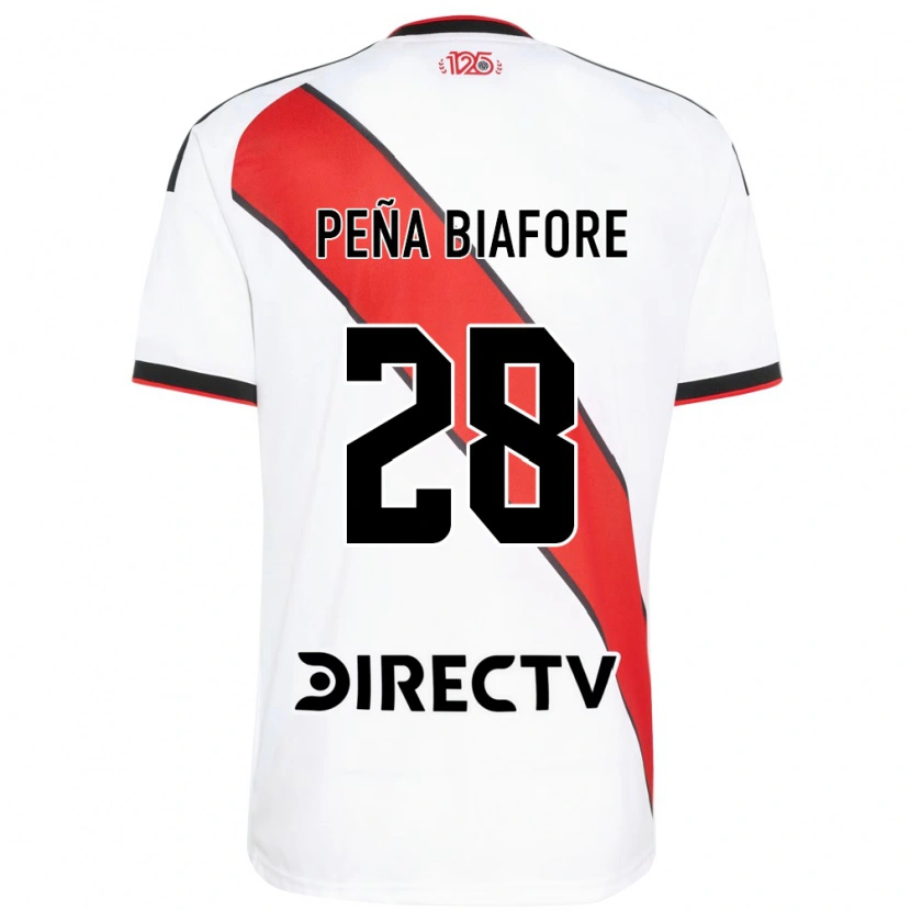 Danxen Homme Maillot Felipe Pena Biafore #28 Rouge Blanc Noir Tenues Domicile 2026/27 T-Shirt
