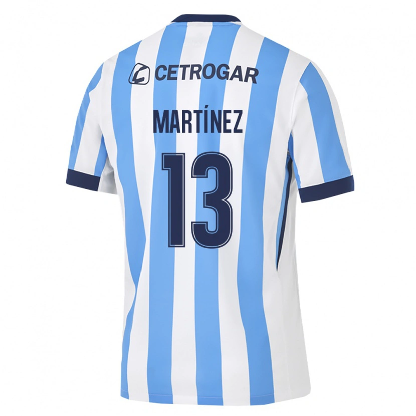 Danxen Homme Maillot Mateo Martínez #13 Bleu Clair Blanc Noir Tenues Domicile 2026/27 T-Shirt
