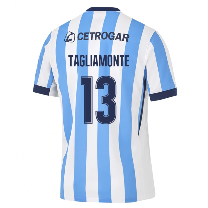 Danxen Homme Maillot Matias Tagliamonte #13 Bleu Clair Blanc Noir Tenues Domicile 2026/27 T-Shirt
