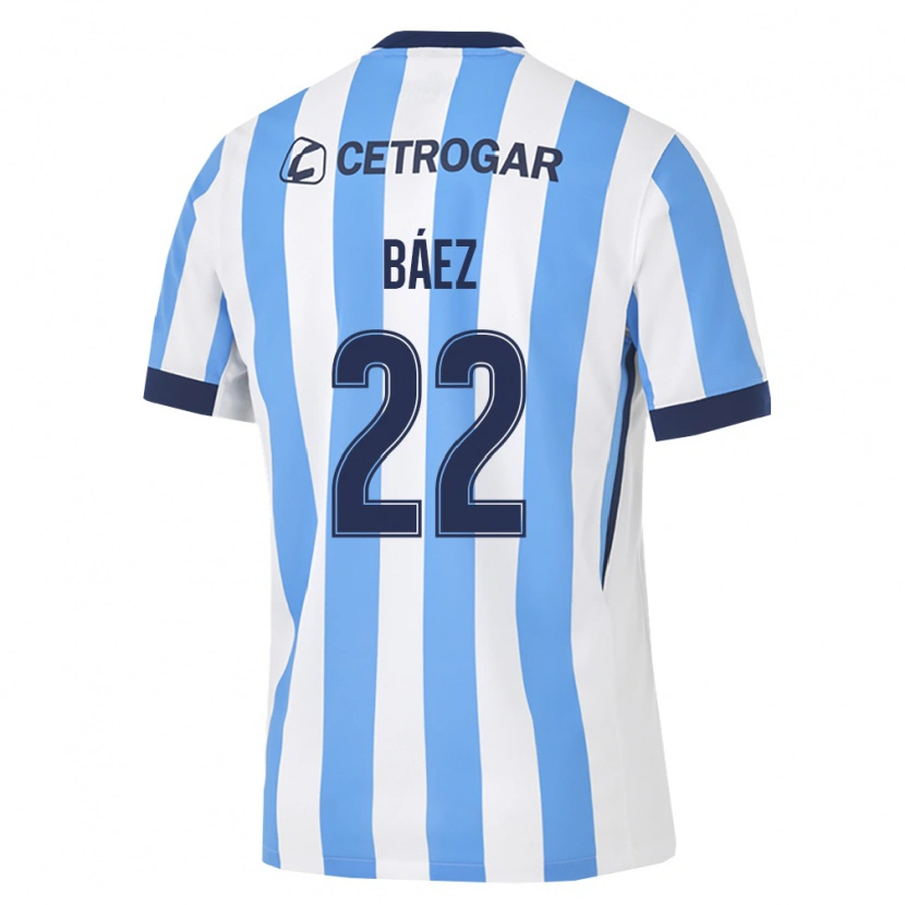 Danxen Homme Maillot Santino Báez #22 Bleu Clair Blanc Noir Tenues Domicile 2026/27 T-Shirt