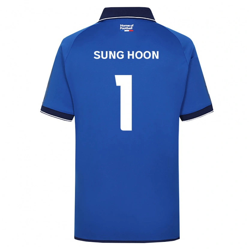 Danxen Homme Maillot Sung-Hoon Cho #1 Bleu Royal Blanc Rouge Tenues Domicile 2026/27 T-Shirt