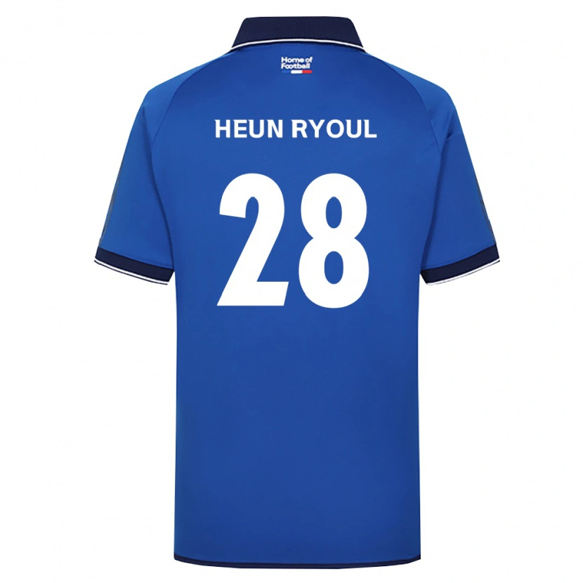Danxen Homme Maillot Heun-Ryoul Lee #28 Bleu Royal Blanc Rouge Tenues Domicile 2026/27 T-Shirt