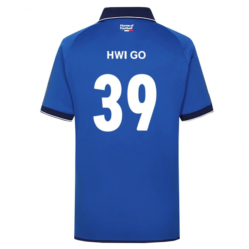 Danxen Homme Maillot Hwi-Go Lee #39 Bleu Royal Blanc Rouge Tenues Domicile 2026/27 T-Shirt