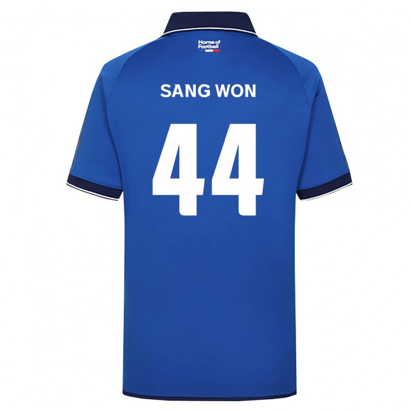 Danxen Homme Maillot Sang-Won Hong #44 Bleu Royal Blanc Rouge Tenues Domicile 2026/27 T-Shirt
