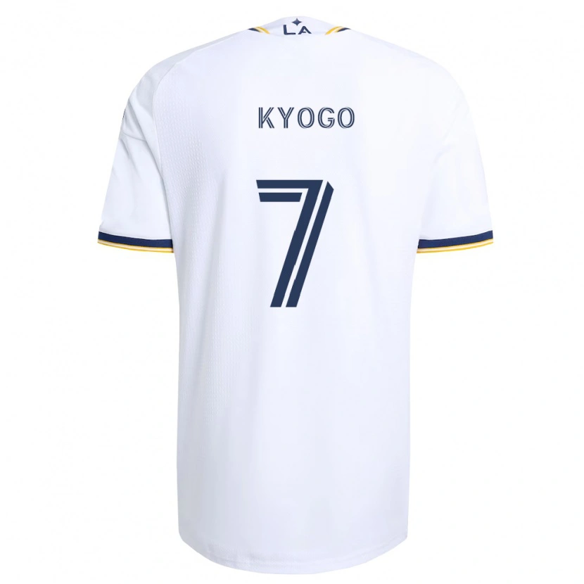 Danxen Homme Maillot Kyogo Furuhashi #7 Bleu Jaune Et Blanc Tenues Domicile 2026/27 T-Shirt