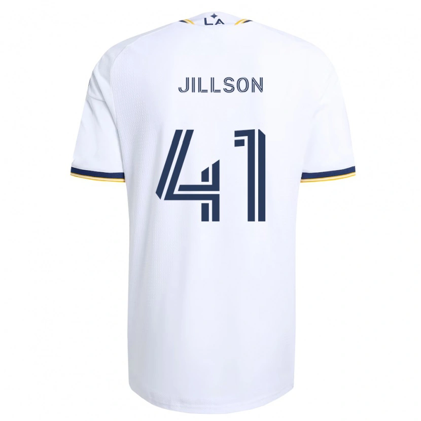 Danxen Homme Maillot Simon Jillson #41 Bleu Jaune Et Blanc Tenues Domicile 2026/27 T-Shirt