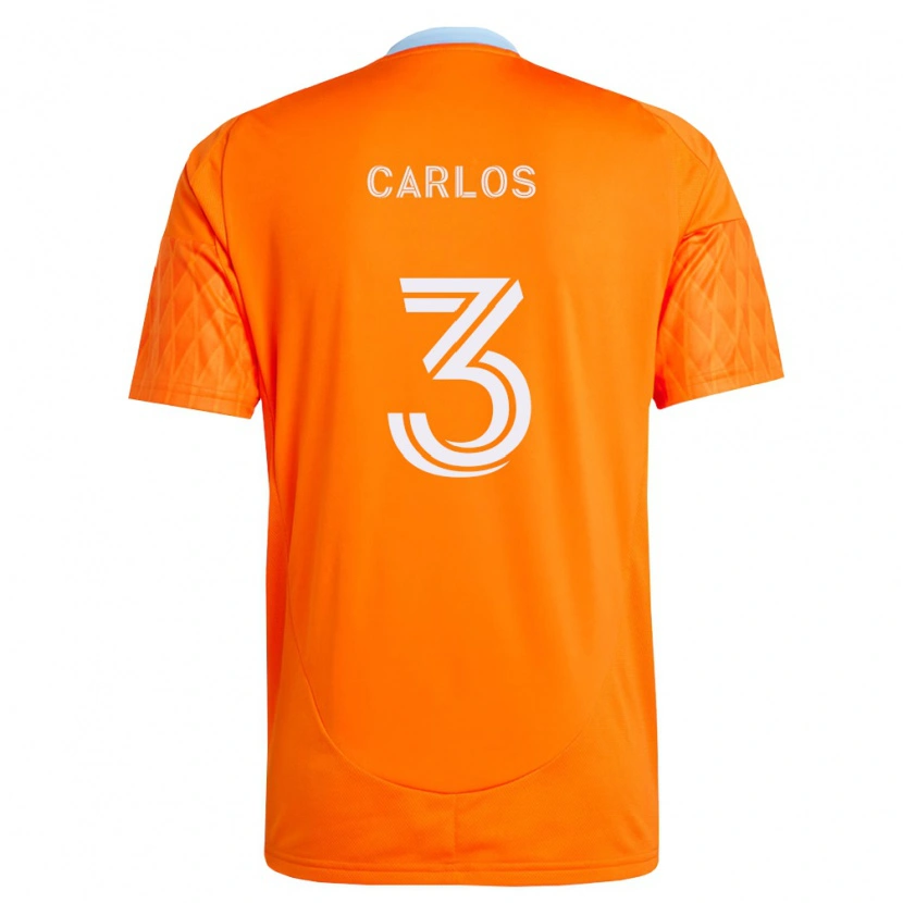 Danxen Homme Maillot Antônio Carlos #3 Orange Blanc Tenues Domicile 2026/27 T-Shirt