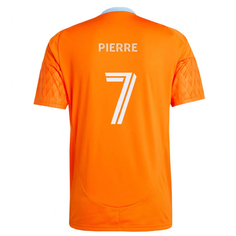 Danxen Homme Maillot Kenzynton Pierre #7 Orange Blanc Tenues Domicile 2026/27 T-Shirt