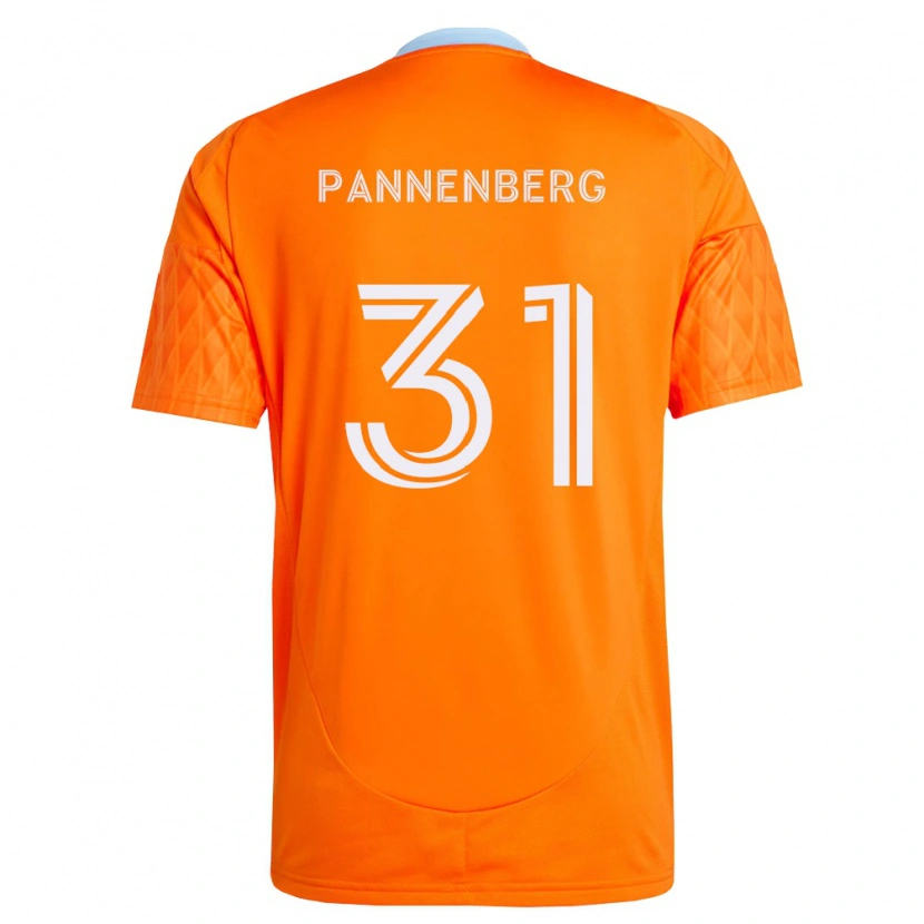 Danxen Homme Maillot Andrew Pannenberg #31 Orange Blanc Tenues Domicile 2026/27 T-Shirt