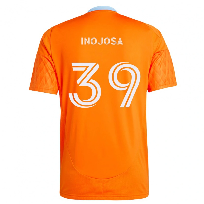 Danxen Homme Maillot Rafael Inojosa #39 Orange Blanc Tenues Domicile 2026/27 T-Shirt