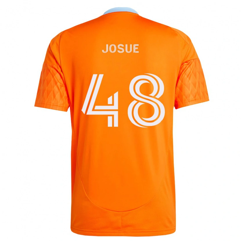 Danxen Homme Maillot Josué #48 Orange Blanc Tenues Domicile 2026/27 T-Shirt