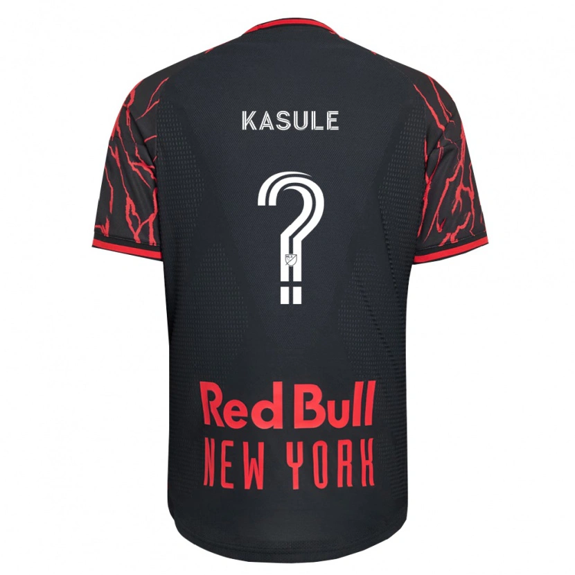 Danxen Homme Maillot Ibrahim Kasule #0 Rouge Noir Blanc Tenues Domicile 2026/27 T-Shirt