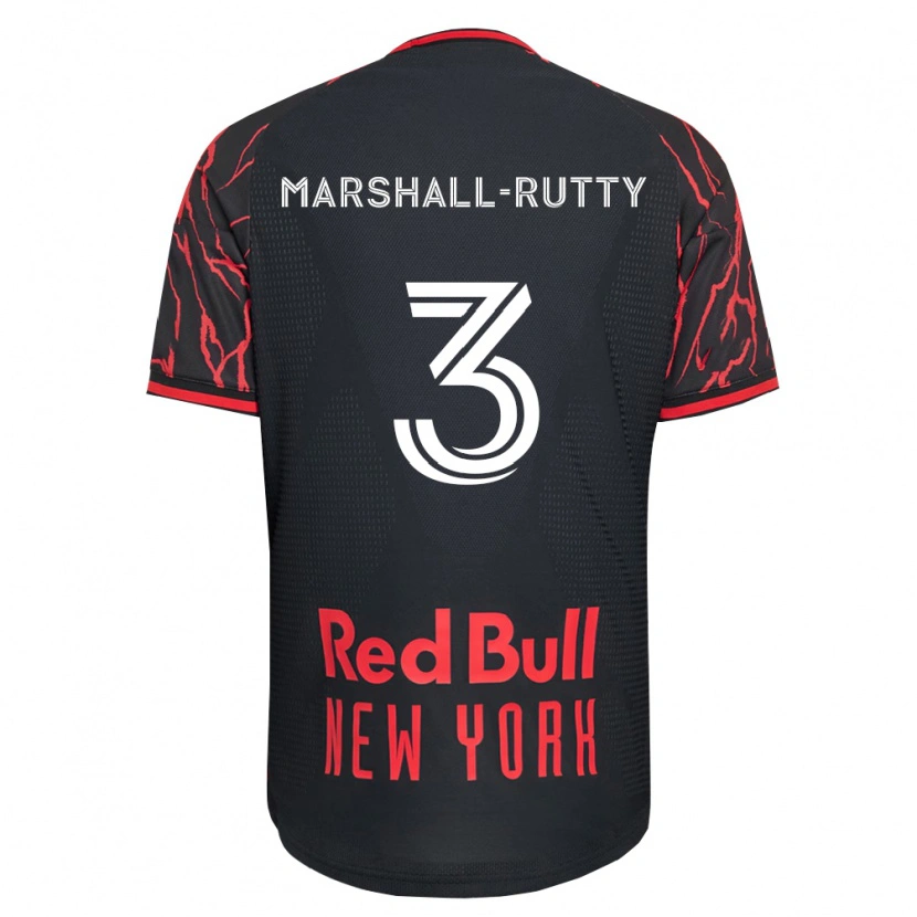 Danxen Homme Maillot Jahkeele Marshall-Rutty #3 Rouge Noir Blanc Tenues Domicile 2026/27 T-Shirt