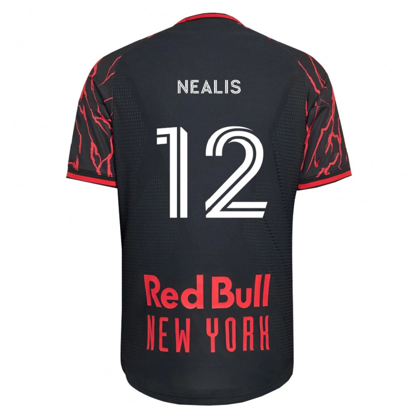 Danxen Homme Maillot Dylan Nealis #12 Rouge Noir Blanc Tenues Domicile 2026/27 T-Shirt