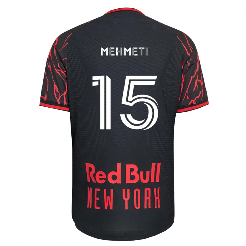 Danxen Homme Maillot Adri Mehmeti #15 Rouge Noir Blanc Tenues Domicile 2026/27 T-Shirt