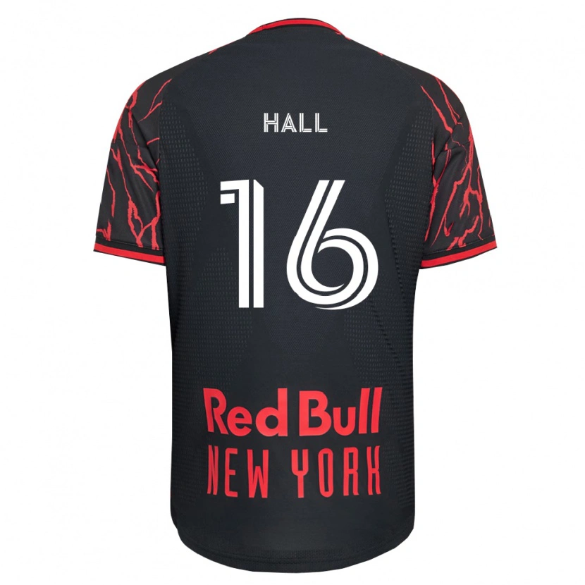 Danxen Homme Maillot Julian Hall #16 Rouge Noir Blanc Tenues Domicile 2026/27 T-Shirt