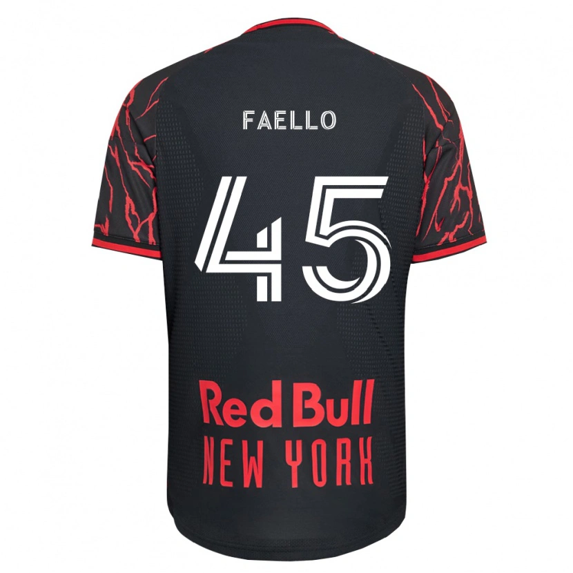 Danxen Homme Maillot Connor Faello #45 Rouge Noir Blanc Tenues Domicile 2026/27 T-Shirt