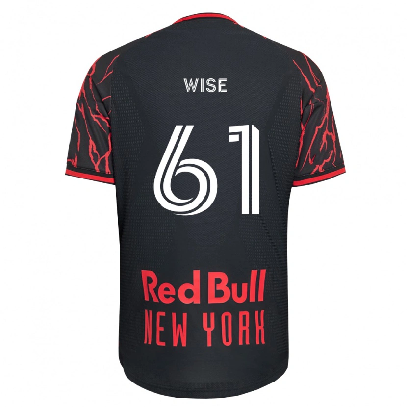 Danxen Homme Maillot Henry Wise #61 Rouge Noir Blanc Tenues Domicile 2026/27 T-Shirt