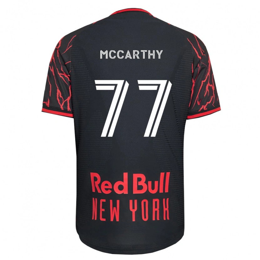 Danxen Homme Maillot John Mccarthy #77 Rouge Noir Blanc Tenues Domicile 2026/27 T-Shirt